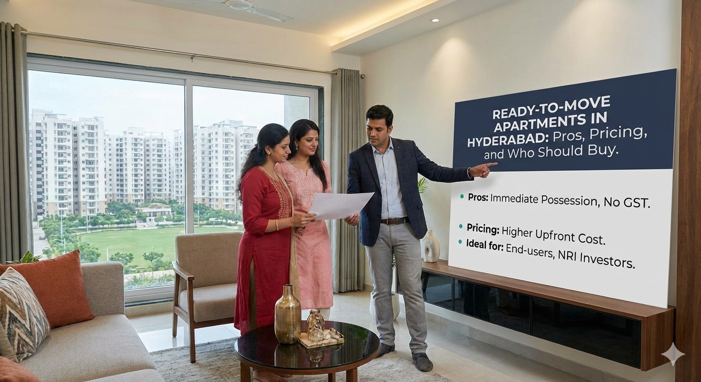 Ready-to-Move Apartments in Hyderabad: Pros, Pricing, and Who Should Buy