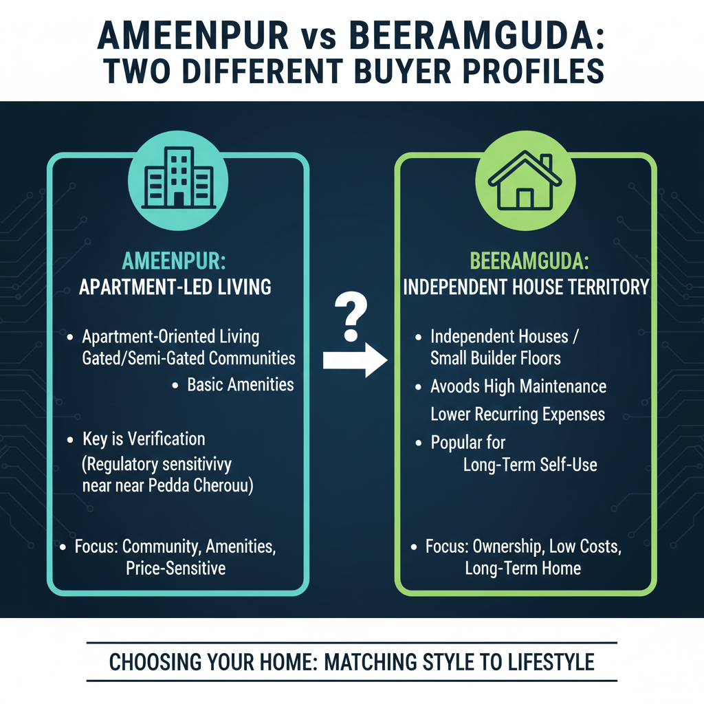 The “Ameenpur–Beeramguda” Corridor: The Last Frontier for Gachibowli Professionals