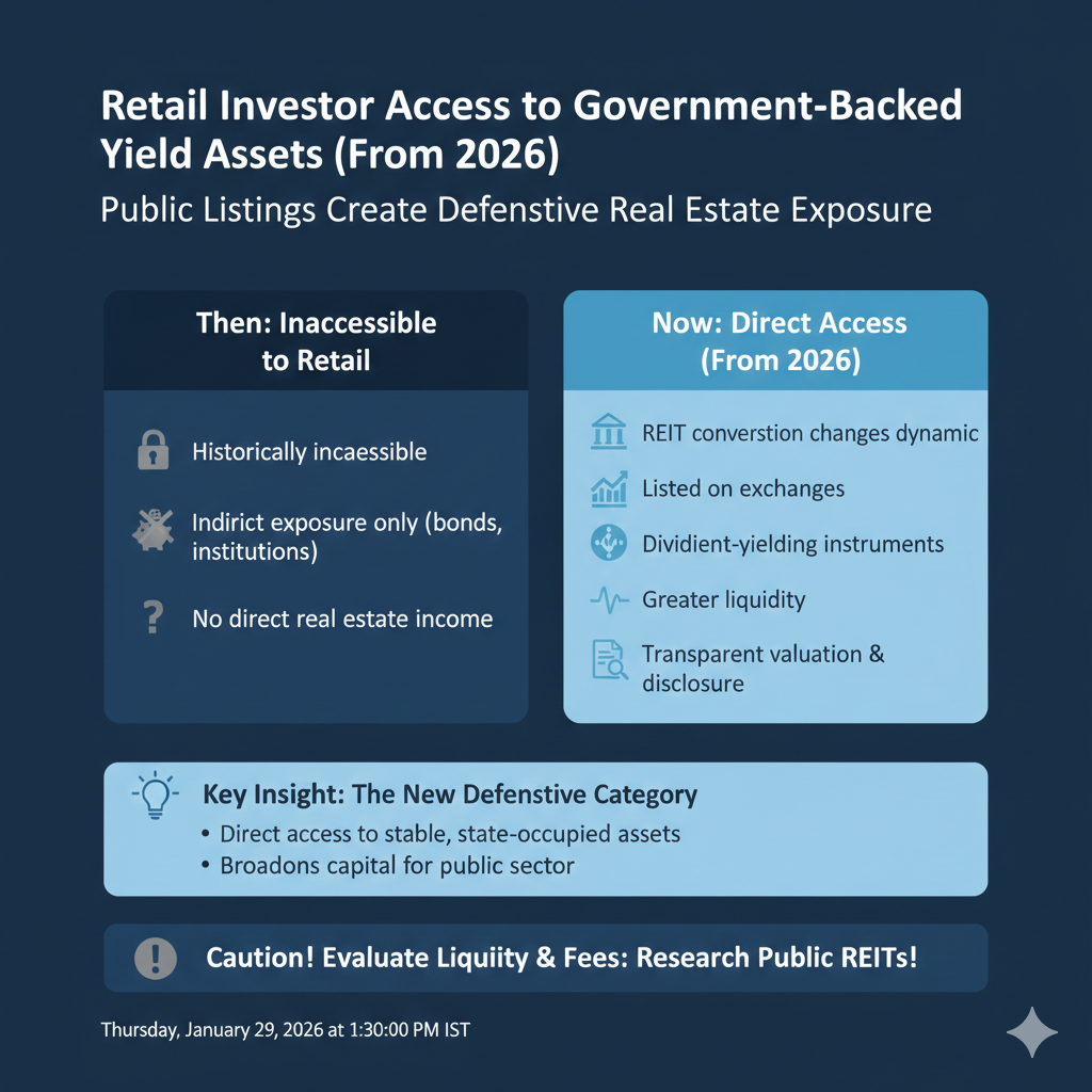 Government Asset Monetization via REITs: Is 2026 the Turning Point for State-Led Capital Recycling?