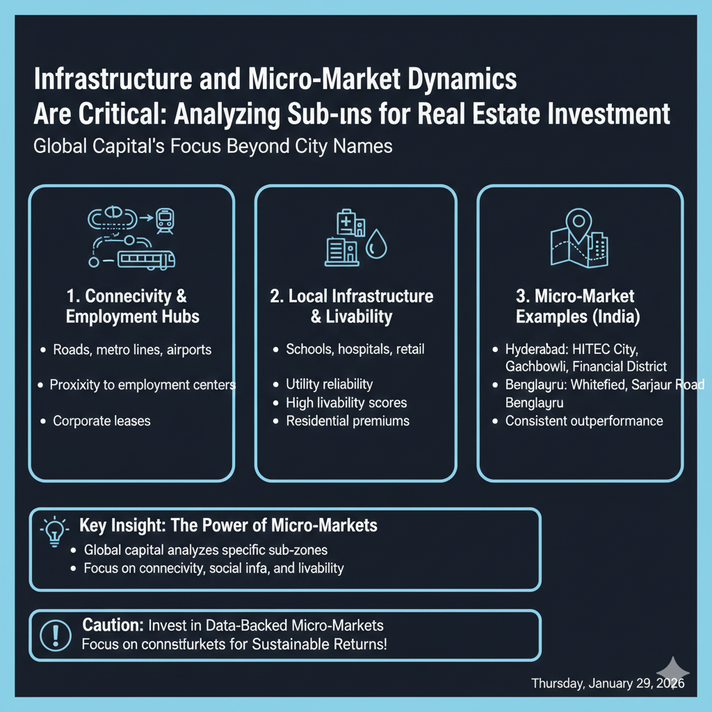 From Frankfurt to Hyderabad: How Global Capital Decides Which Indian Micro‑Markets Win