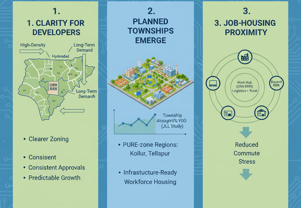 CURE–PURE–RARE: How Hyderabad’s New Zoning Model Will Shape the Next Decade of Real Estate