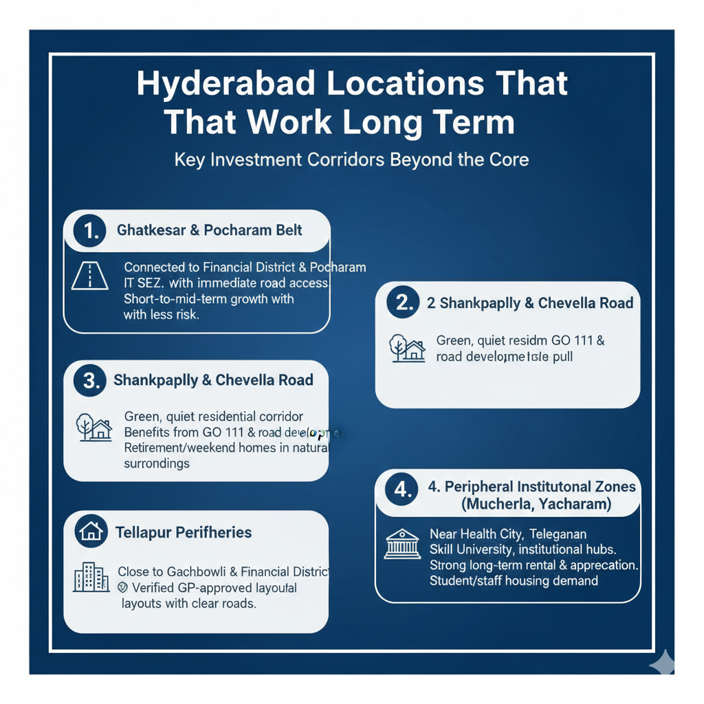 Plot Investment in Hyderabad: Which Locations Actually Work Long Term