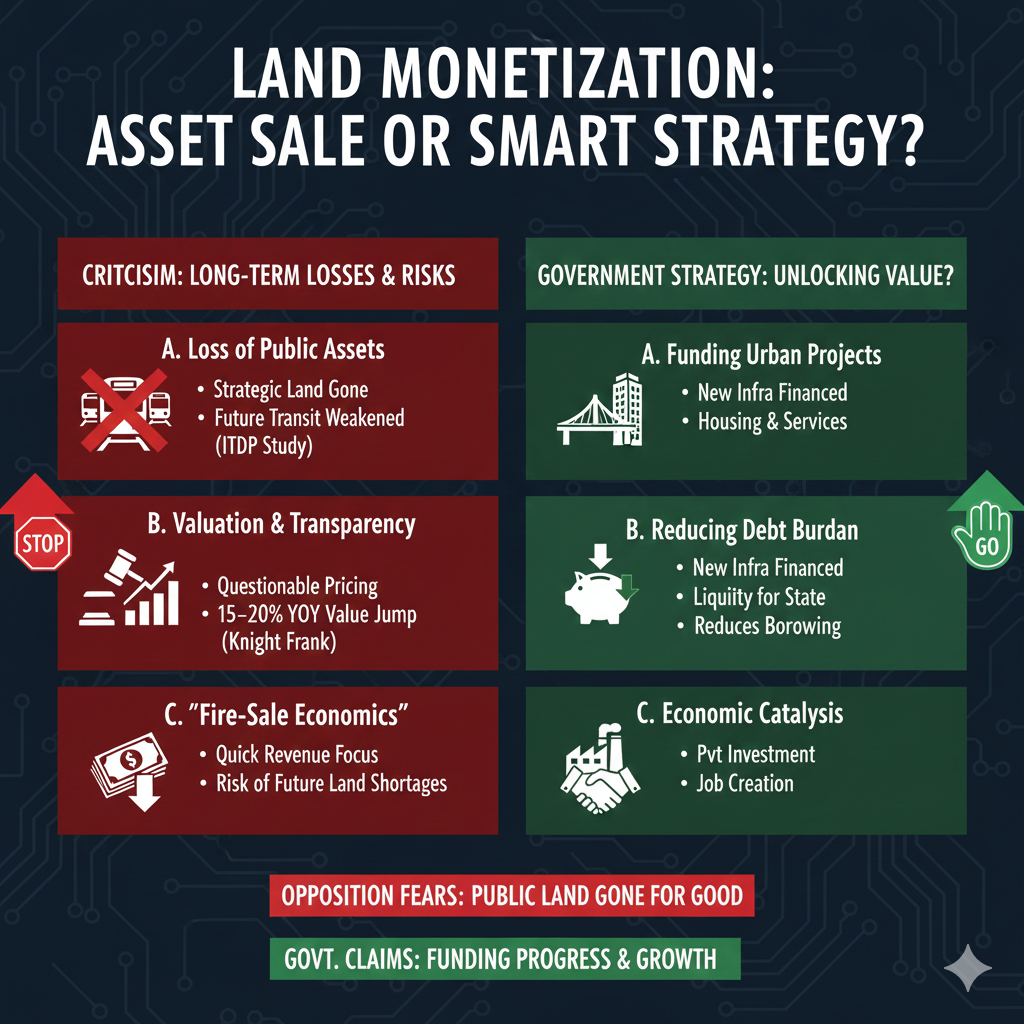 Metro Land Auction Controversy: Revenue Boost or Risk to Public Infrastructure?