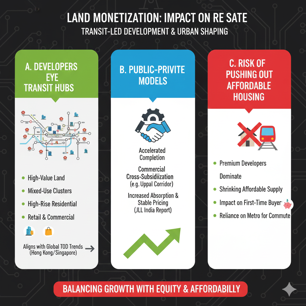 Metro Land Auction Controversy: Revenue Boost or Risk to Public Infrastructure?