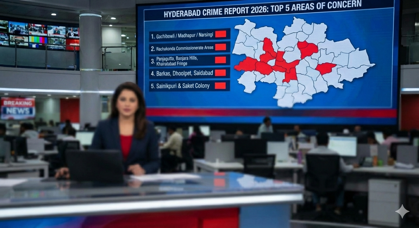 Top 5 Areas in Hyderabad That Have the Most Crime in 2026