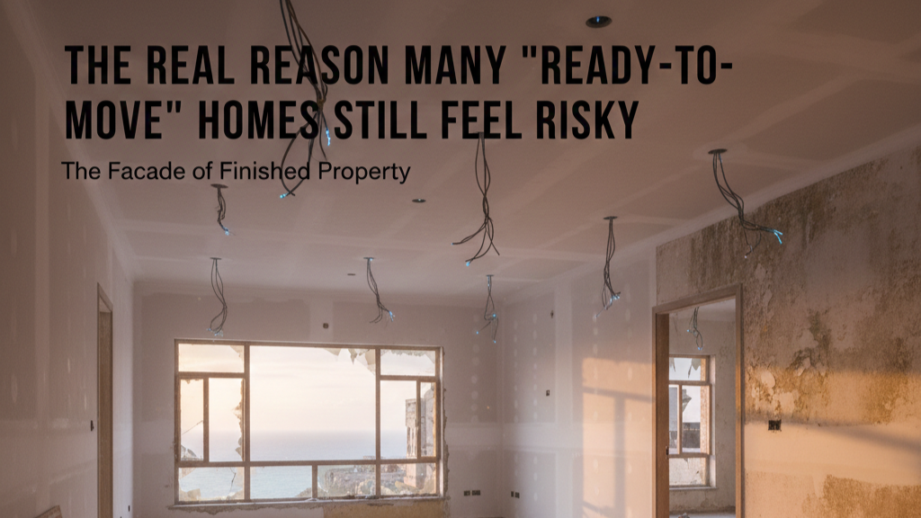 The Real Reason Many “Ready-to-Move” Homes Still Feel Risky