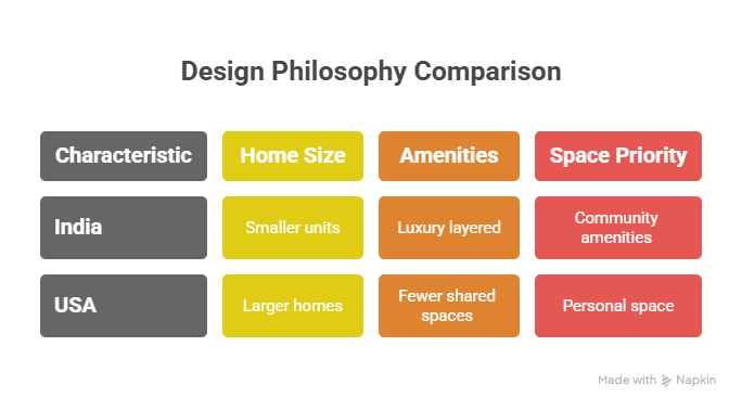 Mega Residential Projects: India vs USA – Scale & Design