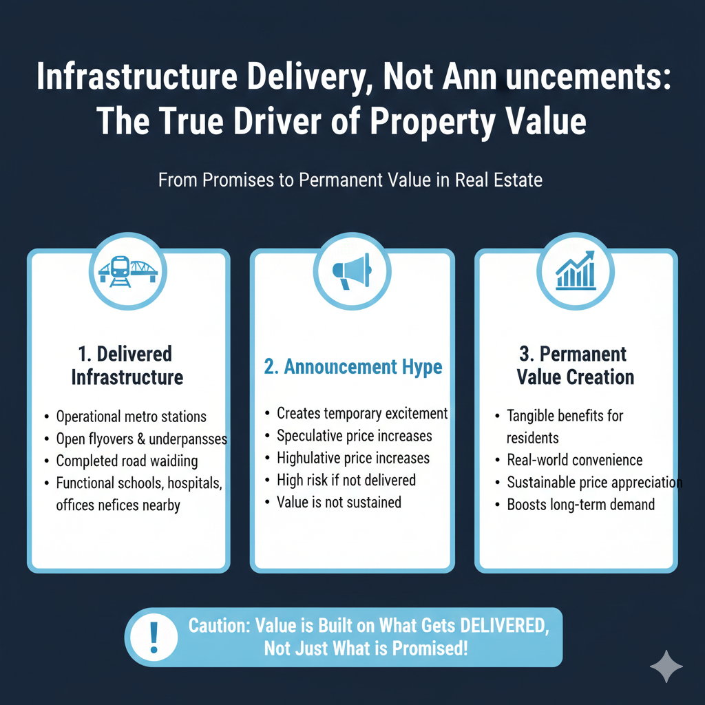 What Really Drives Price Growth After a Project Is Completed