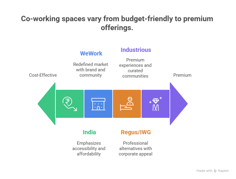Co-Working Spaces: India’s Evolution vs Global Giants