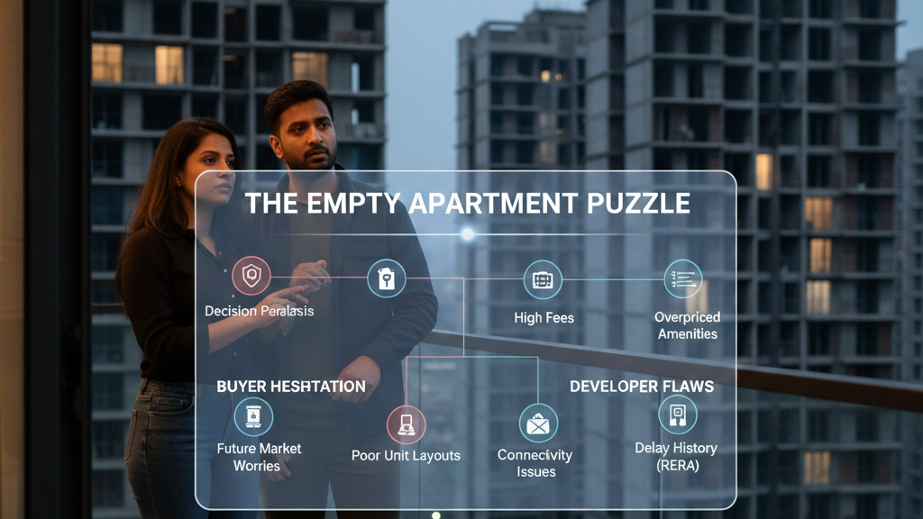 Why Some Flats Stay Unsold for Years in Otherwise Good Projects