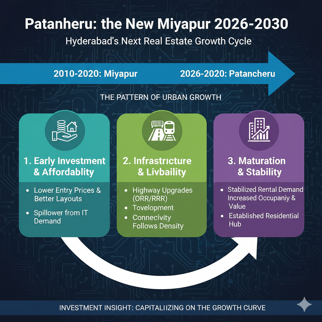 The Patancheru - Isnapur Flip: From “Industrial Belt” to “High-Rise Haven”