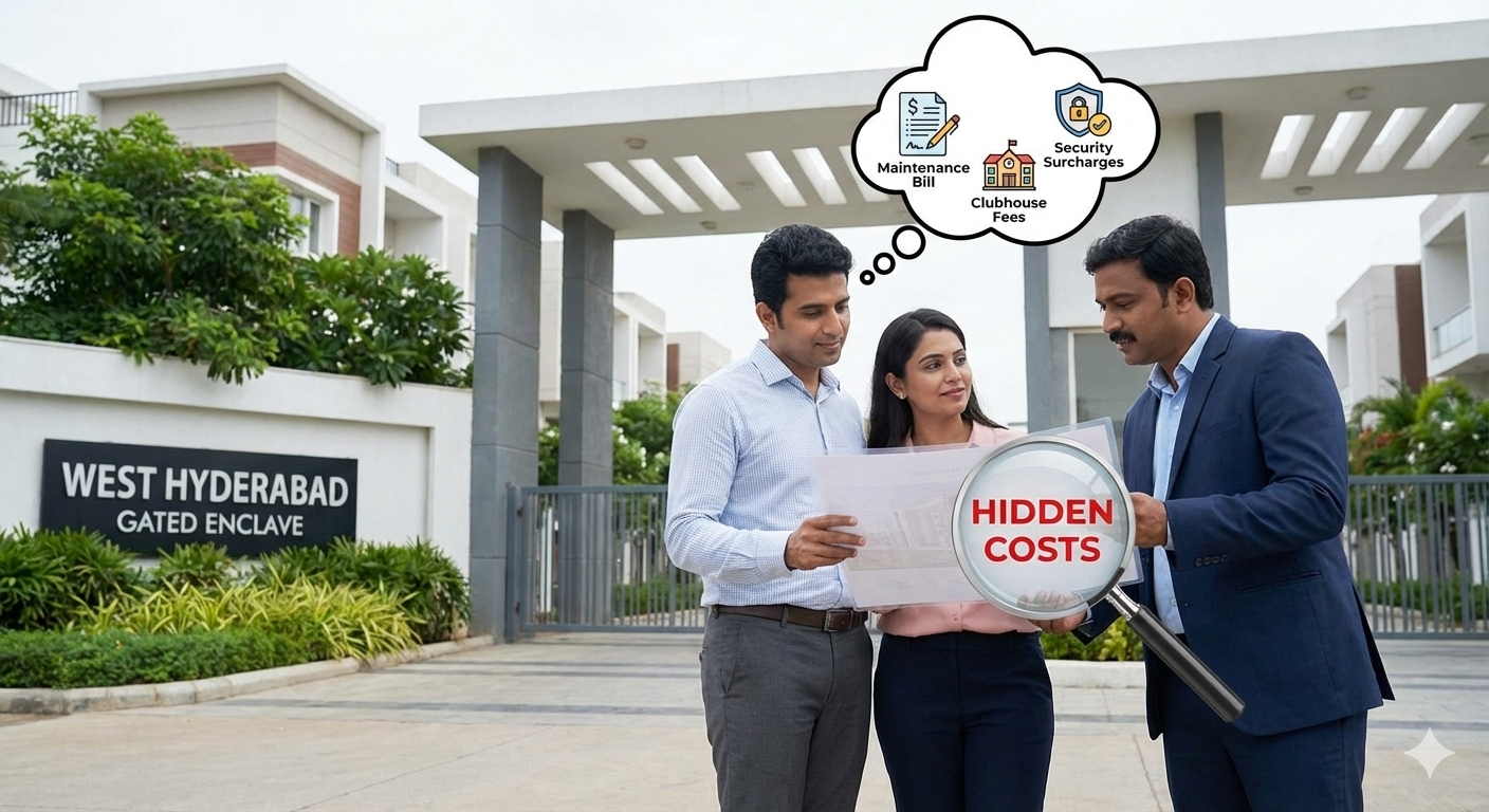 Hidden Costs of Gated Communities in West Hyderabad You Must Know
