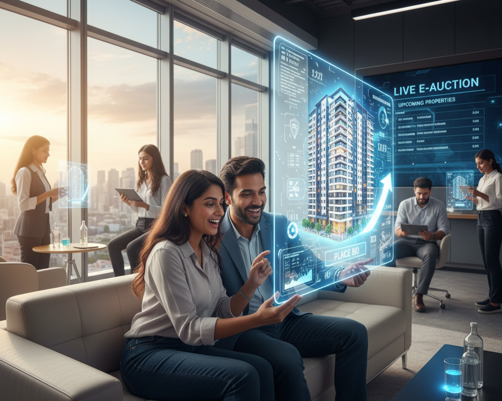 Auction Properties & e-Bidding Ease: How Digital Auctions Are Changing Homebuying in India