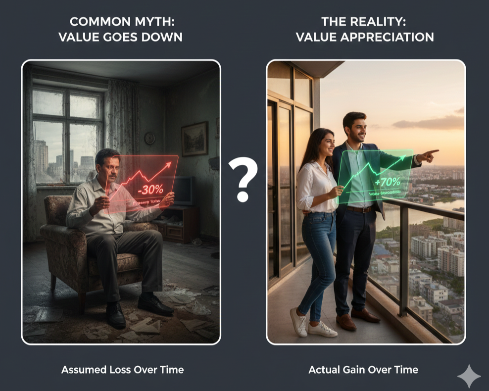 Are Flats Really Depreciating Assets? A Reality Check for Buyers