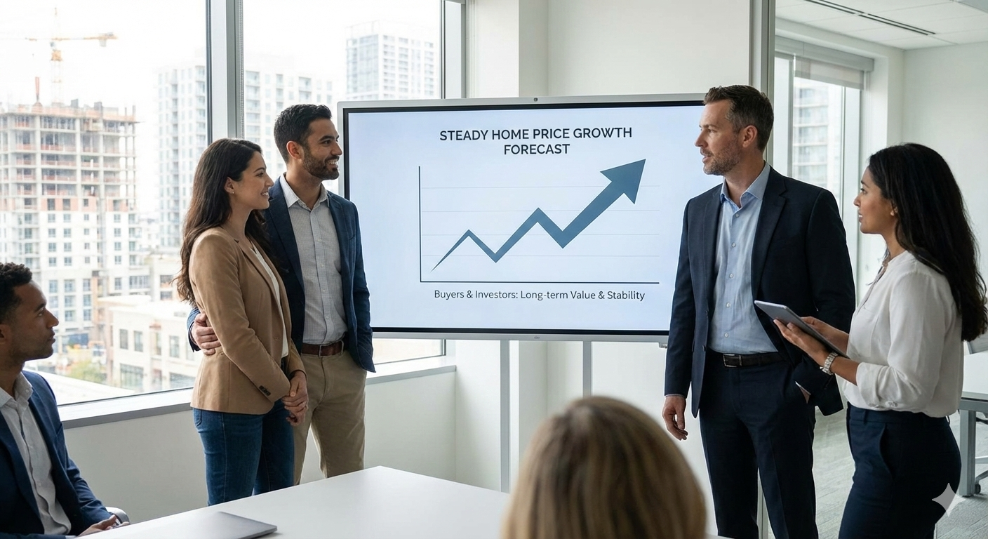Steady Home Price Growth Forecast: What Buyers and Investors Should Know