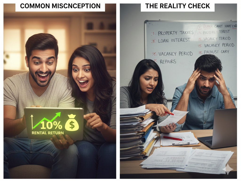 Why “Rental Yield” Is Often Misunderstood by Indian Homebuyers