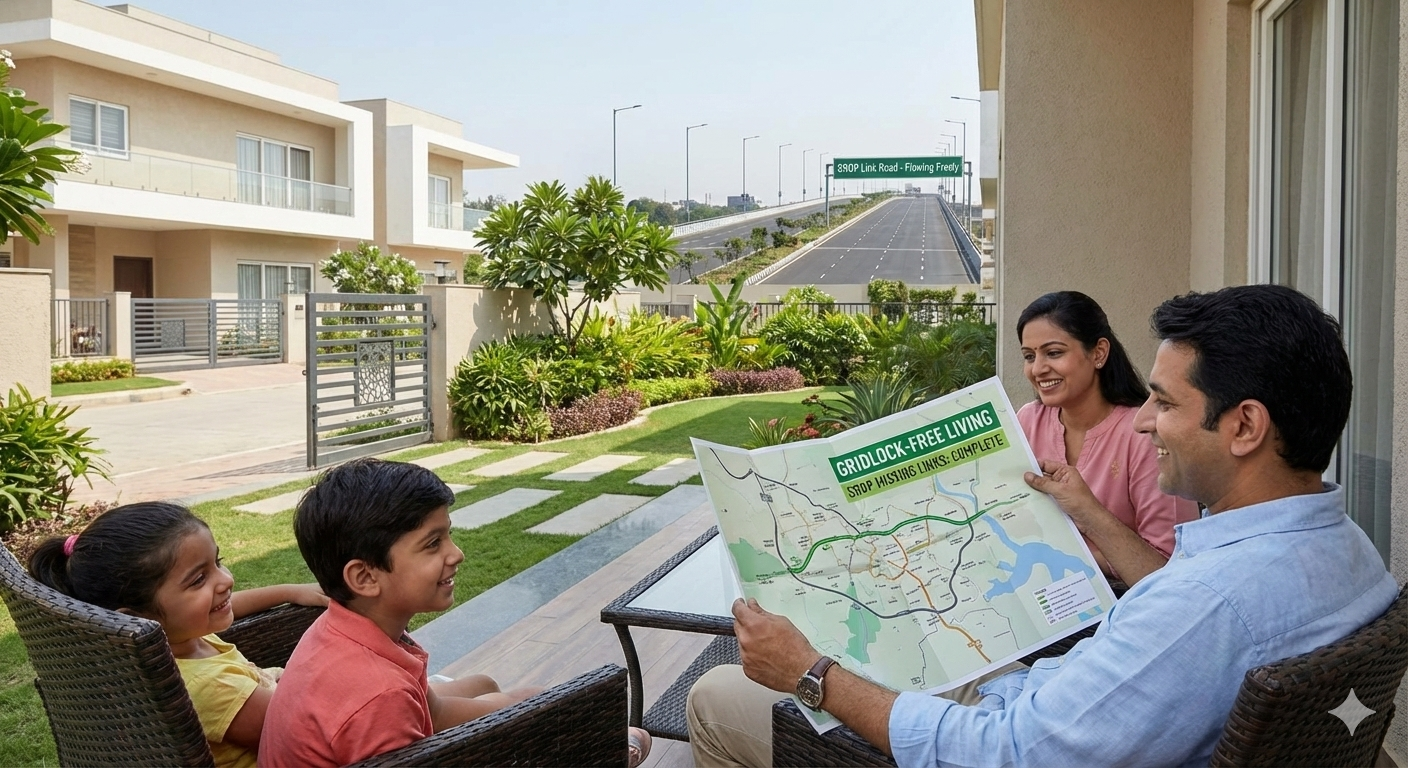 Gridlock-Free Living: Gated Homes Near SRDP Missing Links