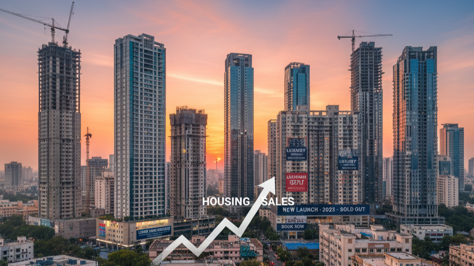 Hyderabad’s Vertical Boom: How Surging Housing Sales Are Redefining the City’s Skyline in 2025
