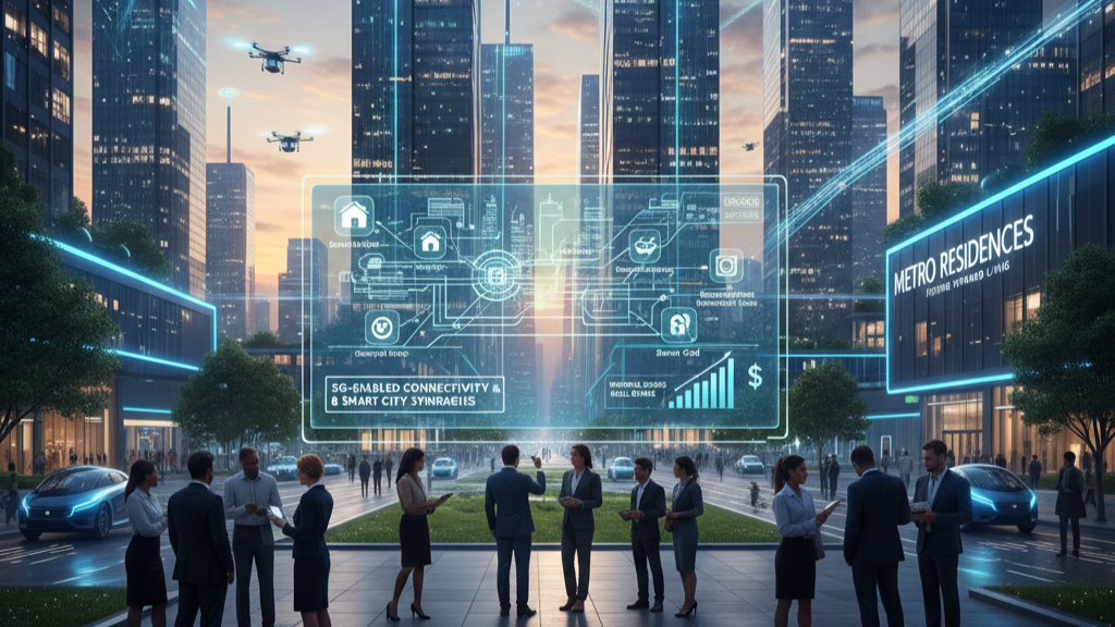 5G-Enabled Connectivity and Smart City Synergies: How Network Speed Is Becoming a Real Estate Advantage