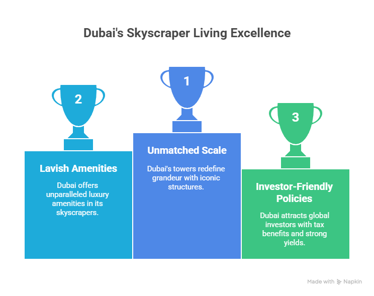 Luxury High-Rises: Indian Cities vs Dubai & Singapore