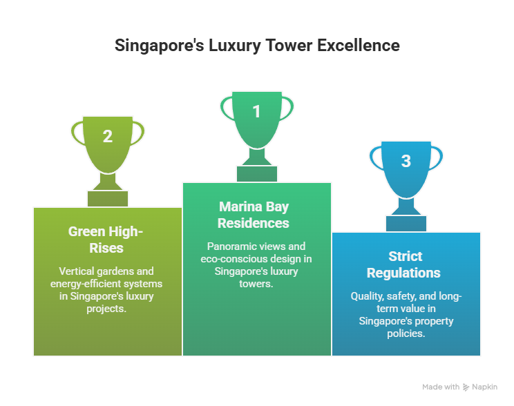 Luxury High-Rises: Indian Cities vs Dubai & Singapore