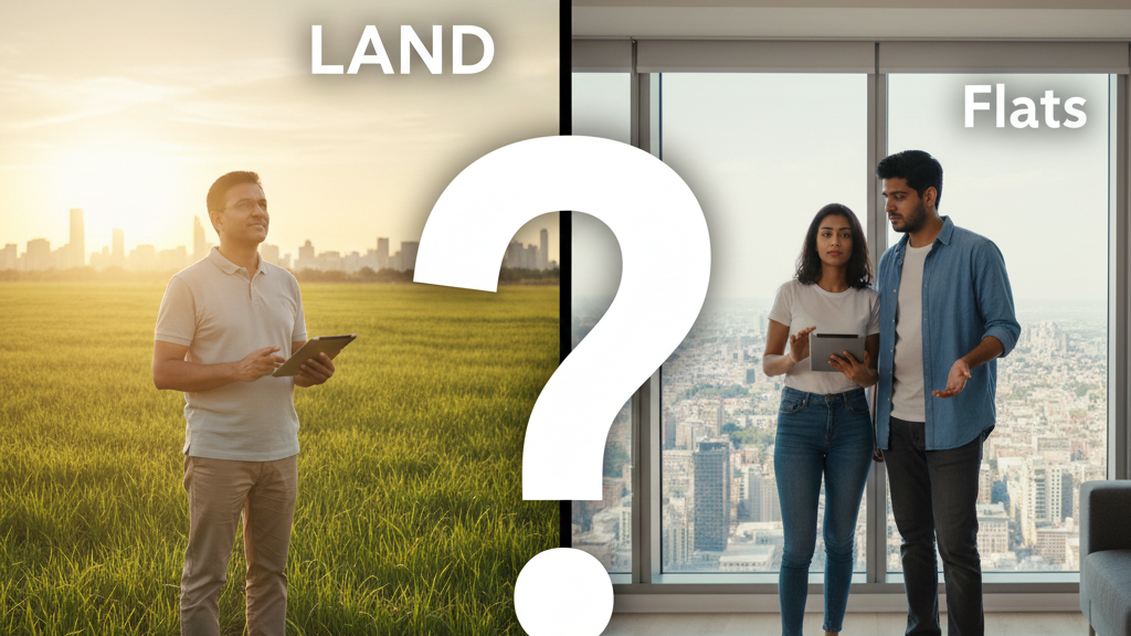Land or Flats After GST? Choosing the Right Real Estate Asset