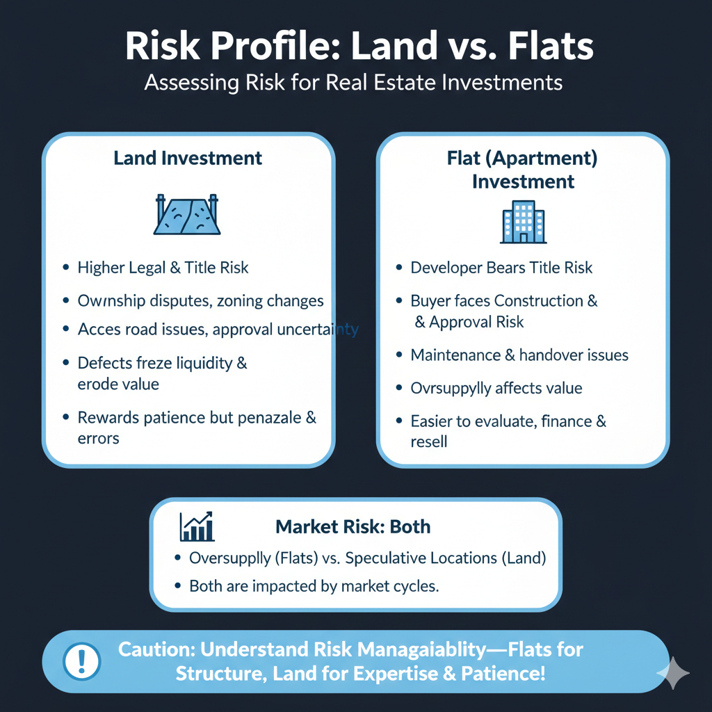 Land or Flats After GST? Choosing the Right Real Estate Asset