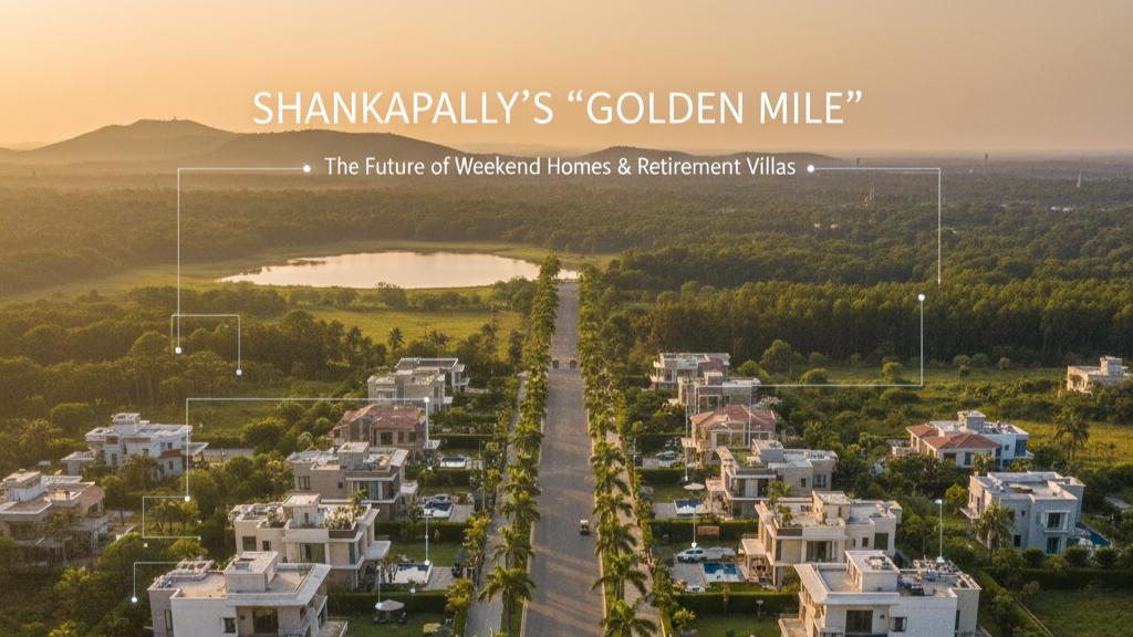 Shankarpally’s “Golden Mile”: The Future of Weekend Homes & Retirement Villas