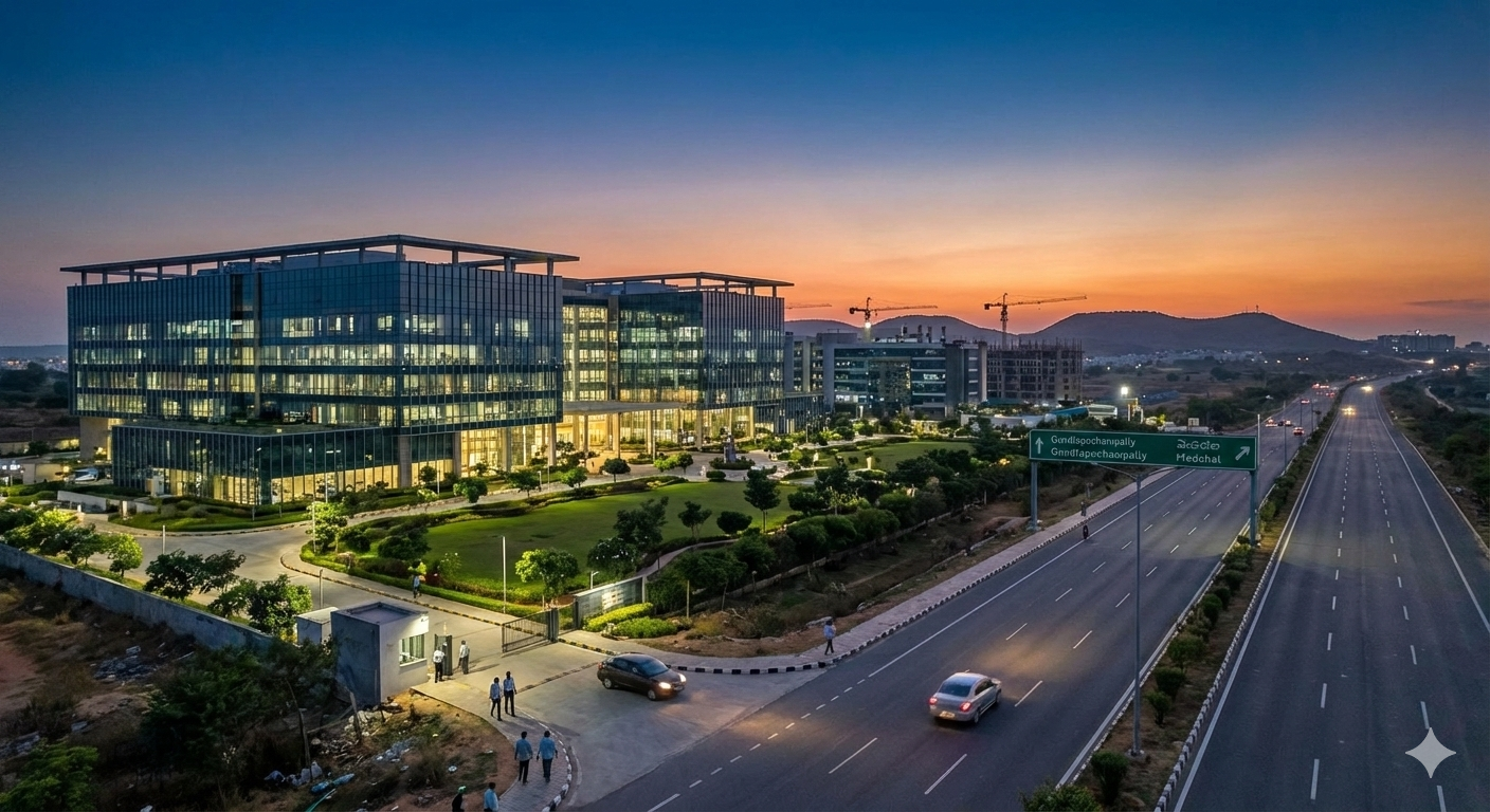The Gateway IT Hub Effect: Why Gundlapochampally & Medchal Win