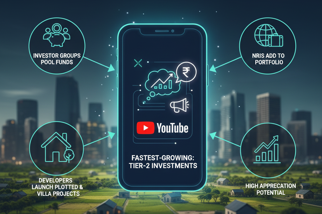 Tier-2 & Tier-3 City Surge: India’s New Real Estate Growth Curve