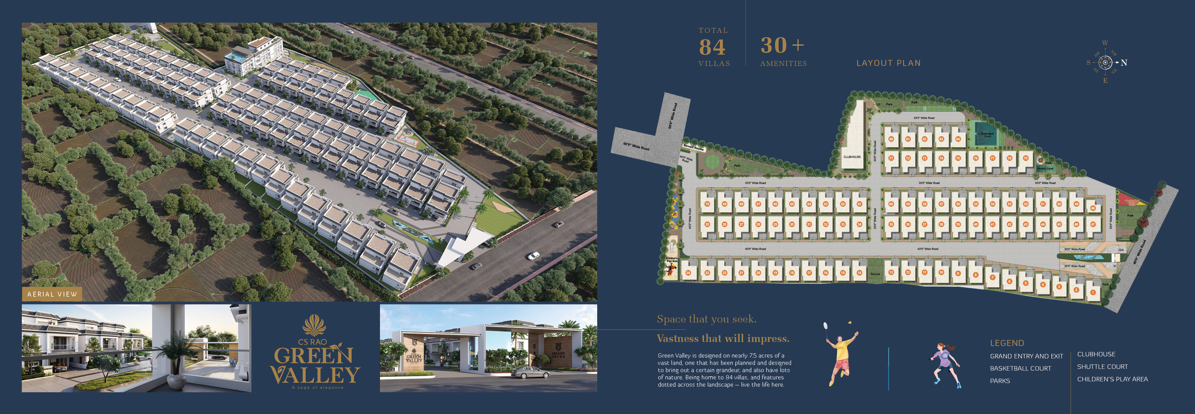 GREATER INFRAS C S RAO GREEN VALLEY — Bollaram, Hyderabad