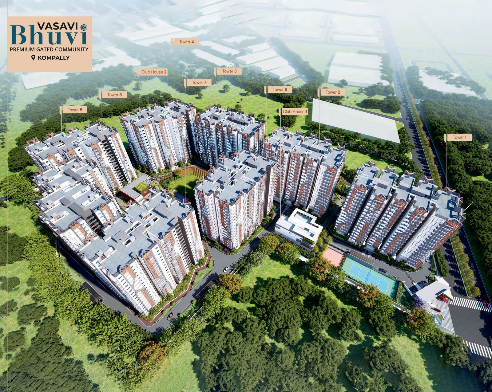 BHUVI BY VASAVI BUILDOX — Kompally, Hyderabad
