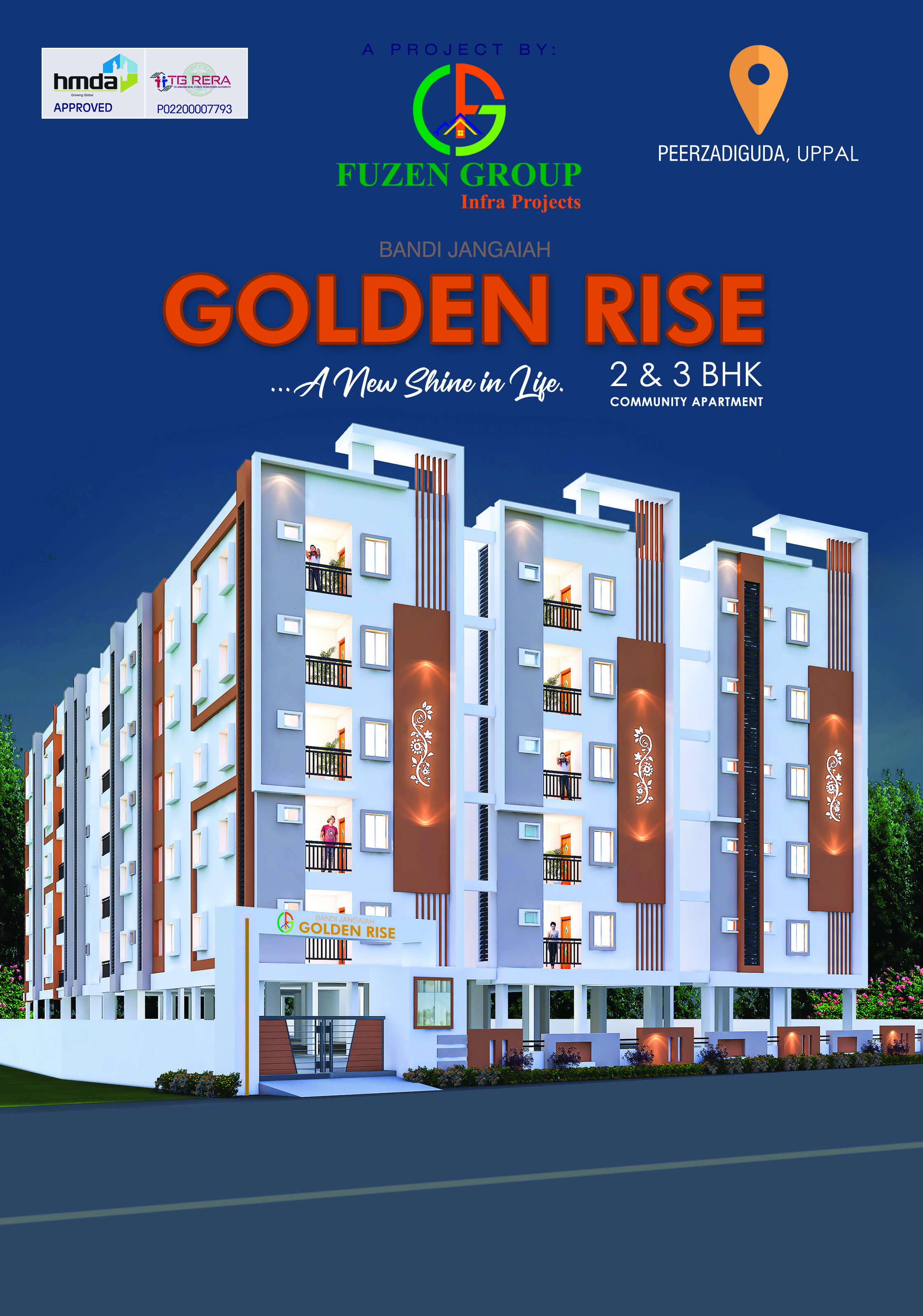 GOLDEN RISE — Peerzadiguda, Hyderabad