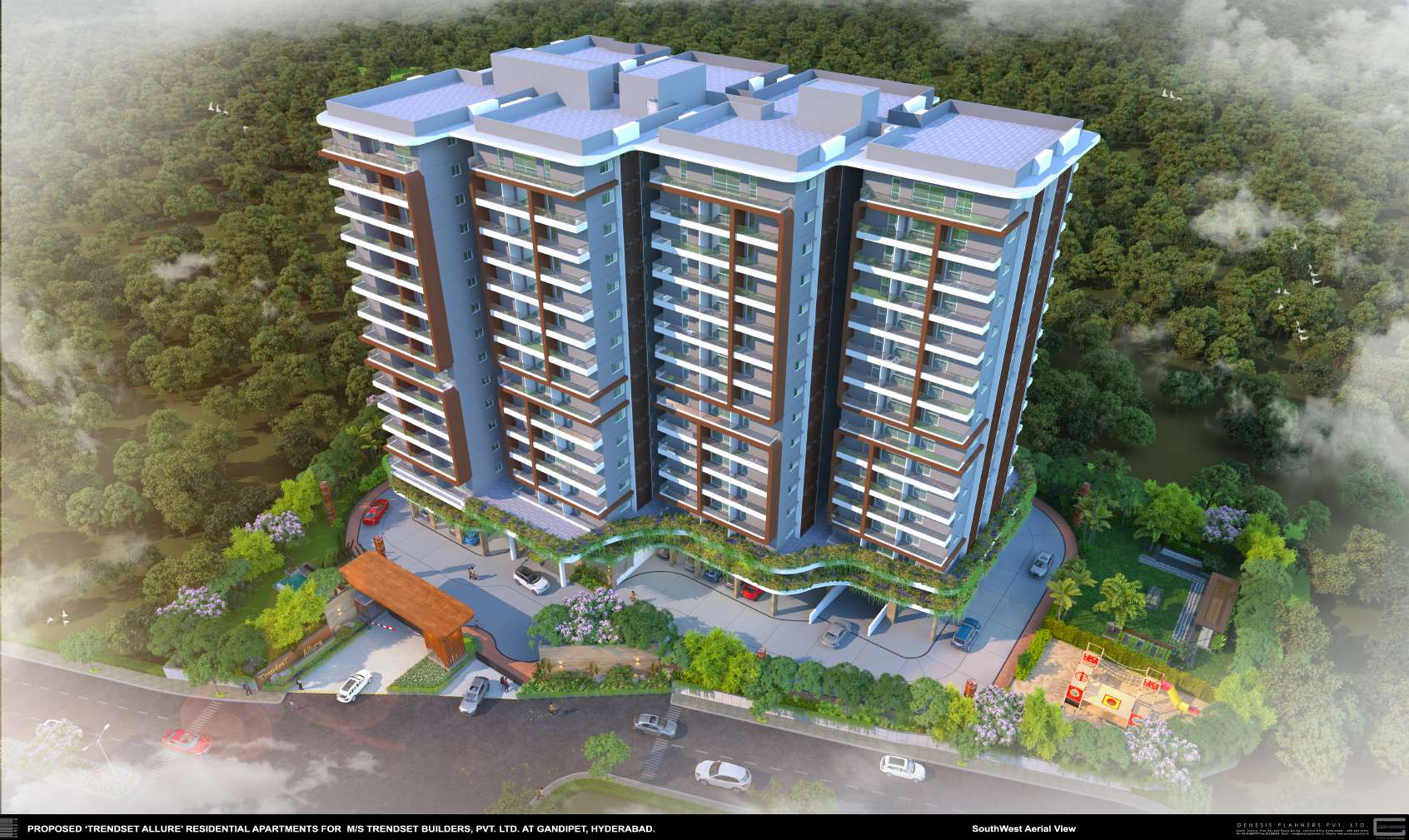 Proposed Residential Apartments At Gandipet, Hyderabad — Narsingi, Hyderabad