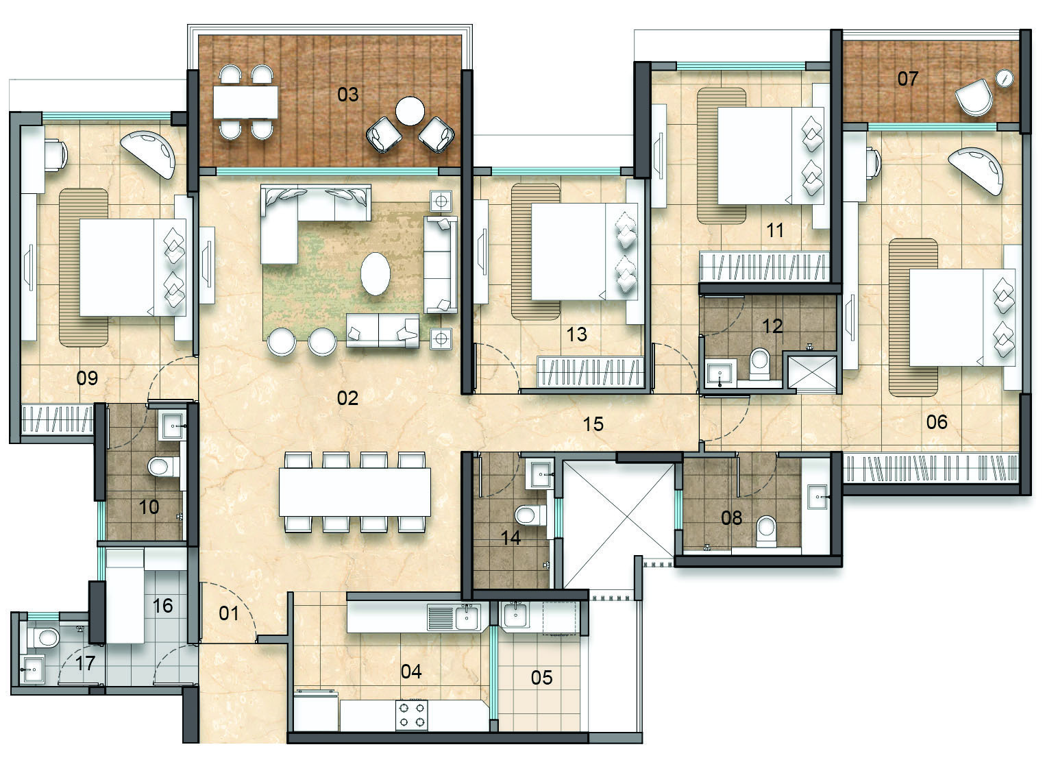 LODHA MIRABELLE PHASE 2 — Thanisandra Road, Bangalore — photo 4