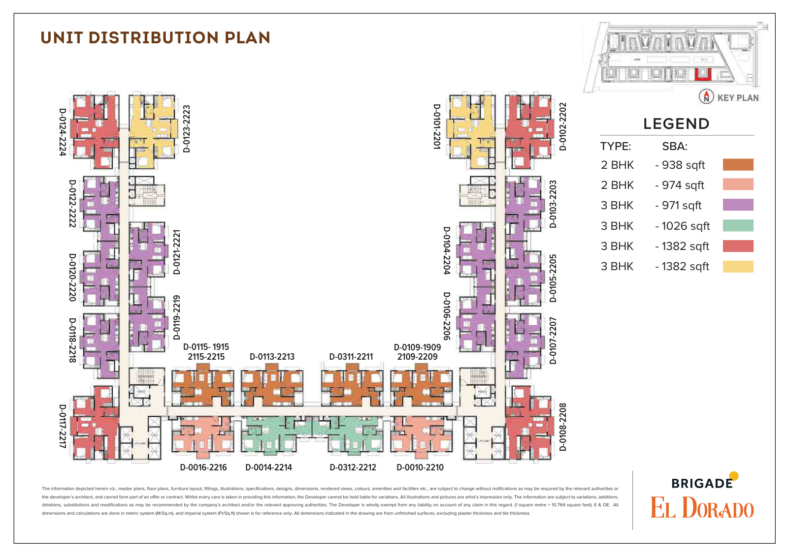 EMERALD & LUMINAIRE BLOCK AT BRIGADE EL DORADO — Gummanahalli, Bangalore — photo 3