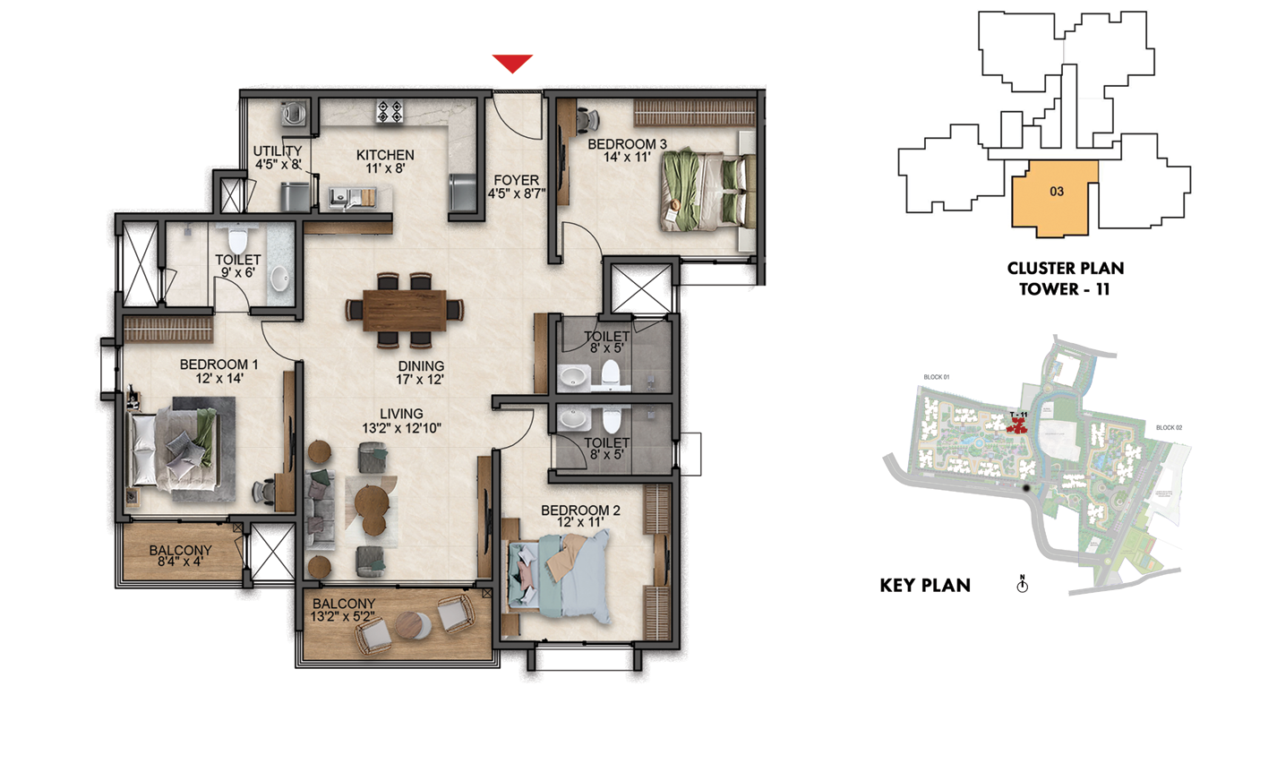 PRESTIGE SOUTHERN STAR — Begur, Bangalore