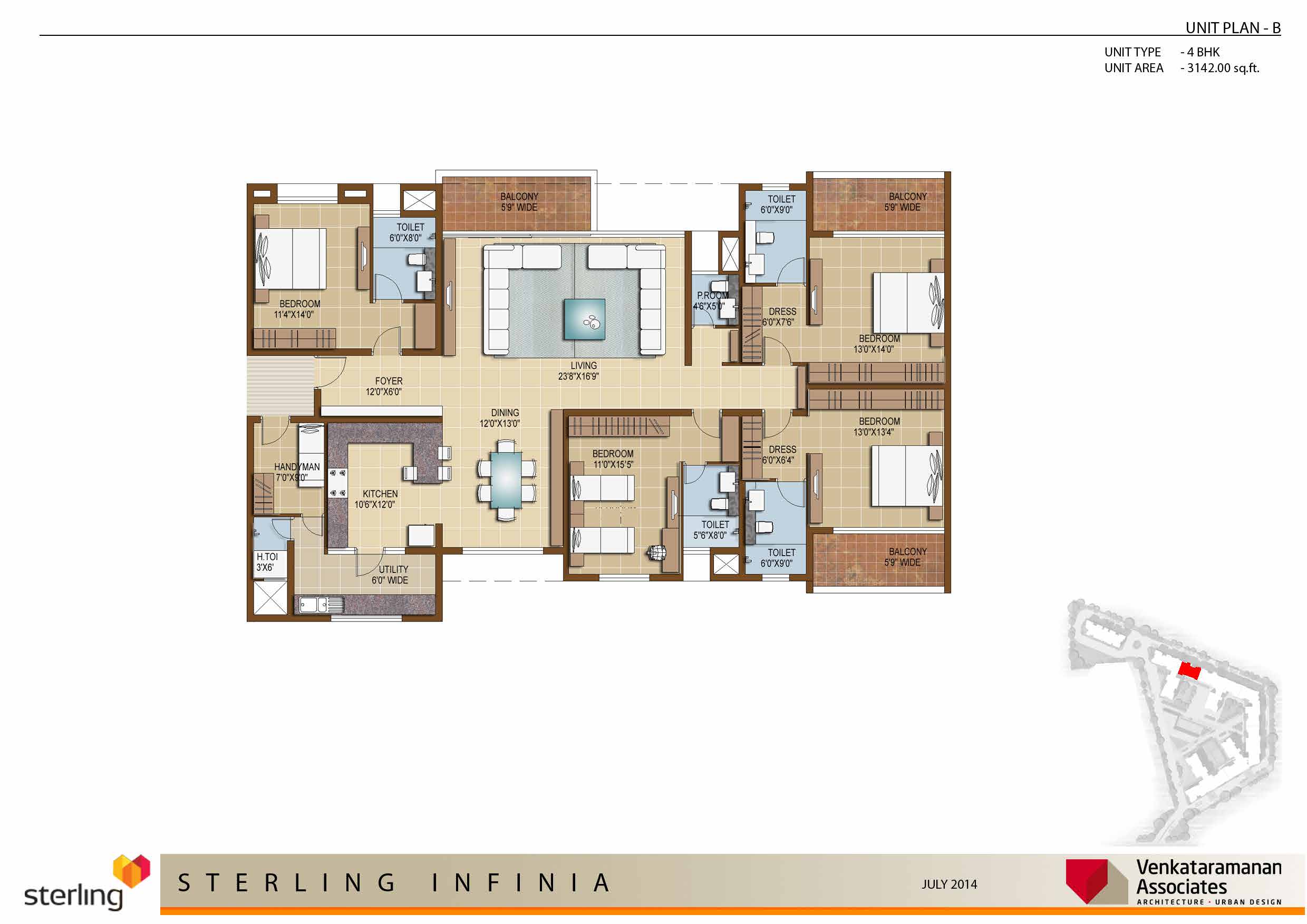 Sterling Infinia — Koramangala, Bangalore