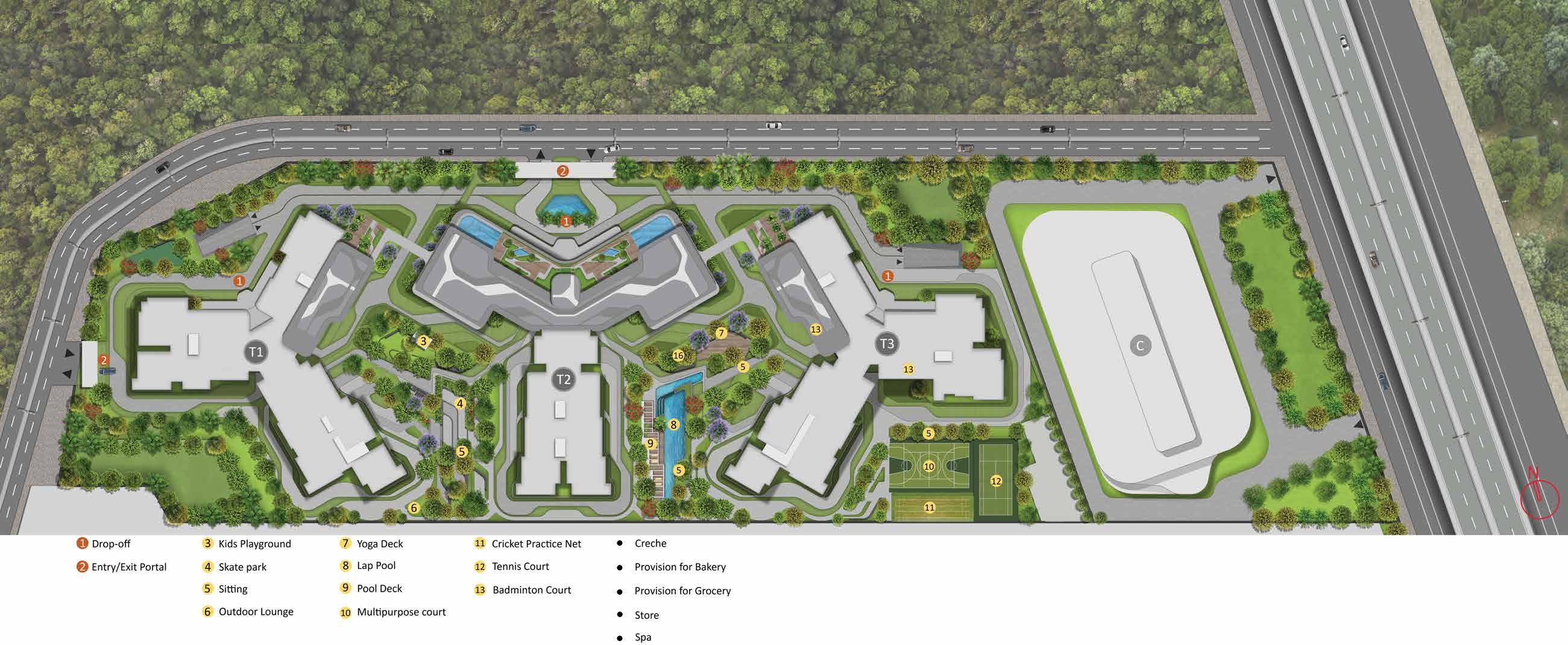 L&T REALTY ELARA CELESTIA — Yelahanka, Bangalore — photo 2