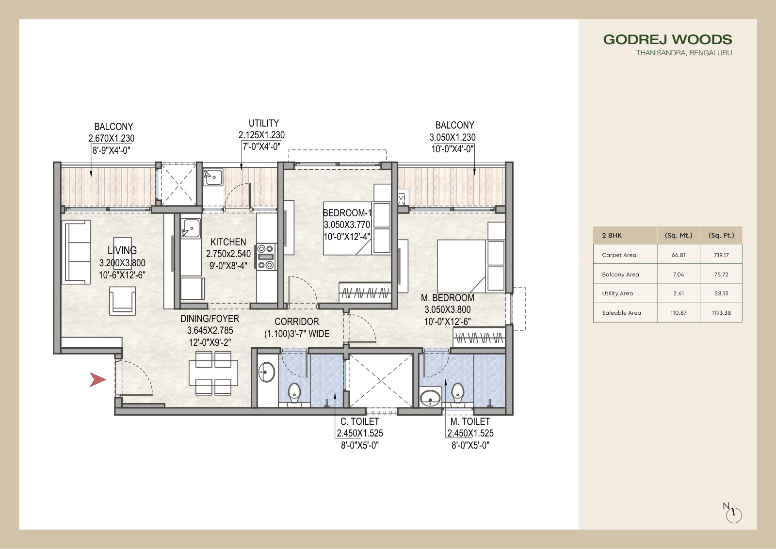 GODREJ WOODS, Thanisandra Main Road, Bangalore, photo 3