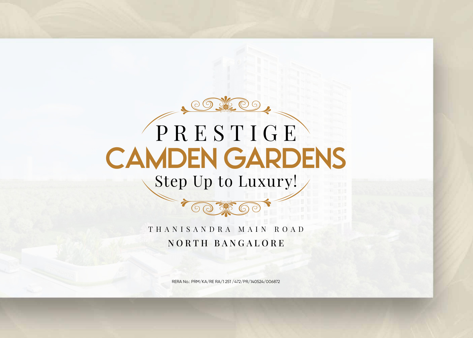 PRESTIGE CAMDEN GARDENS — Yelahanka, Bangalore — photo 1
