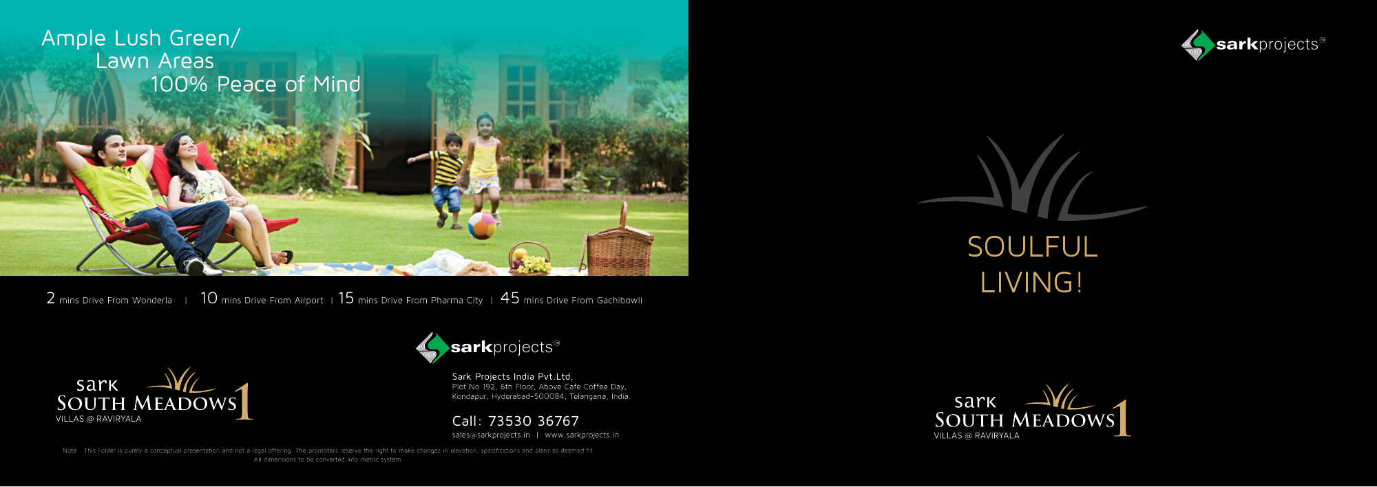Sark South Meadows 1 in Maheshwaram, Hyderabad