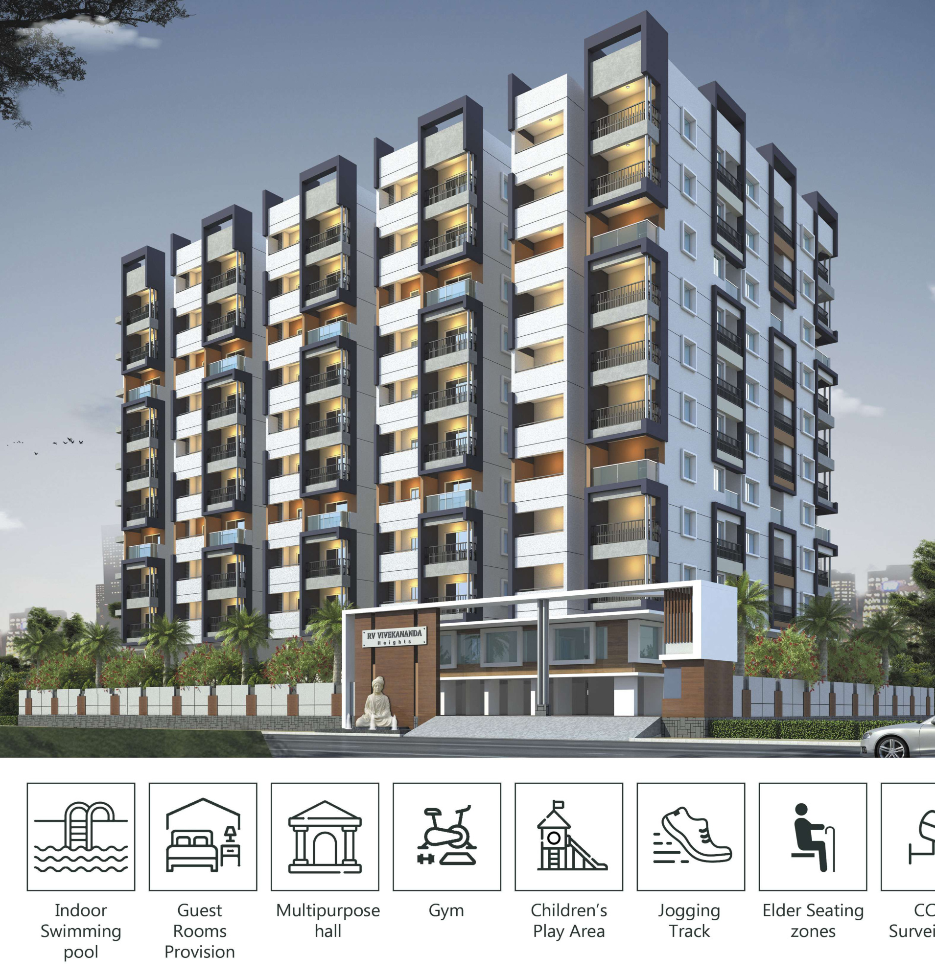 Vivekananda Heights in Mangalpalli, Hyderabad