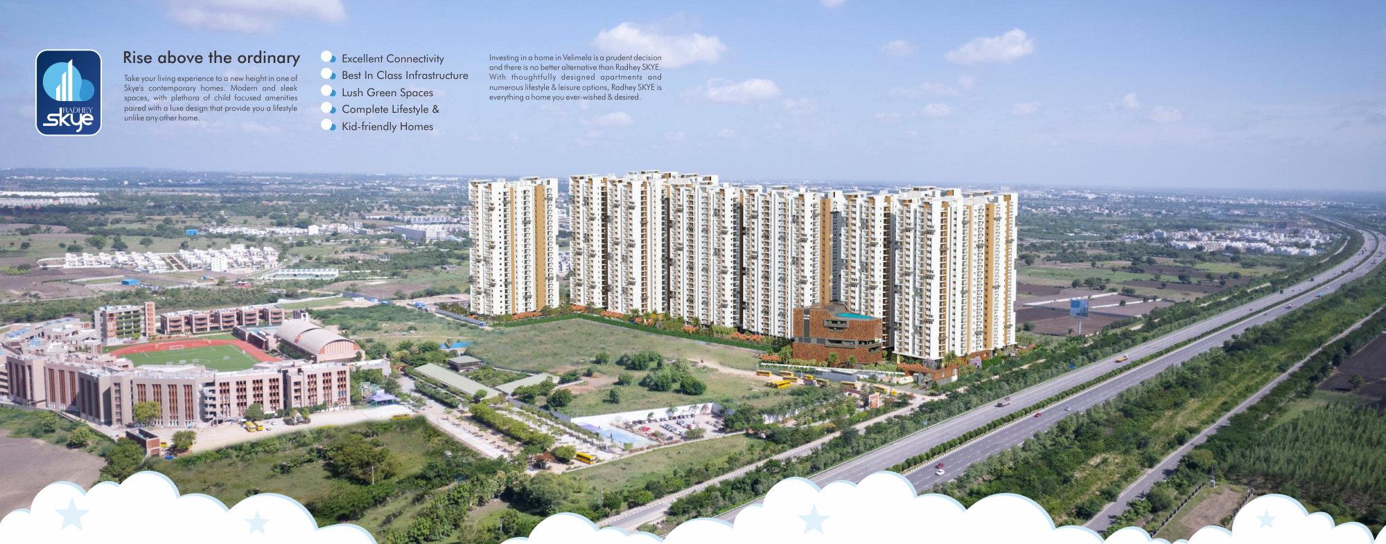 Radhey Skye in Gachibowli, Hyderabad