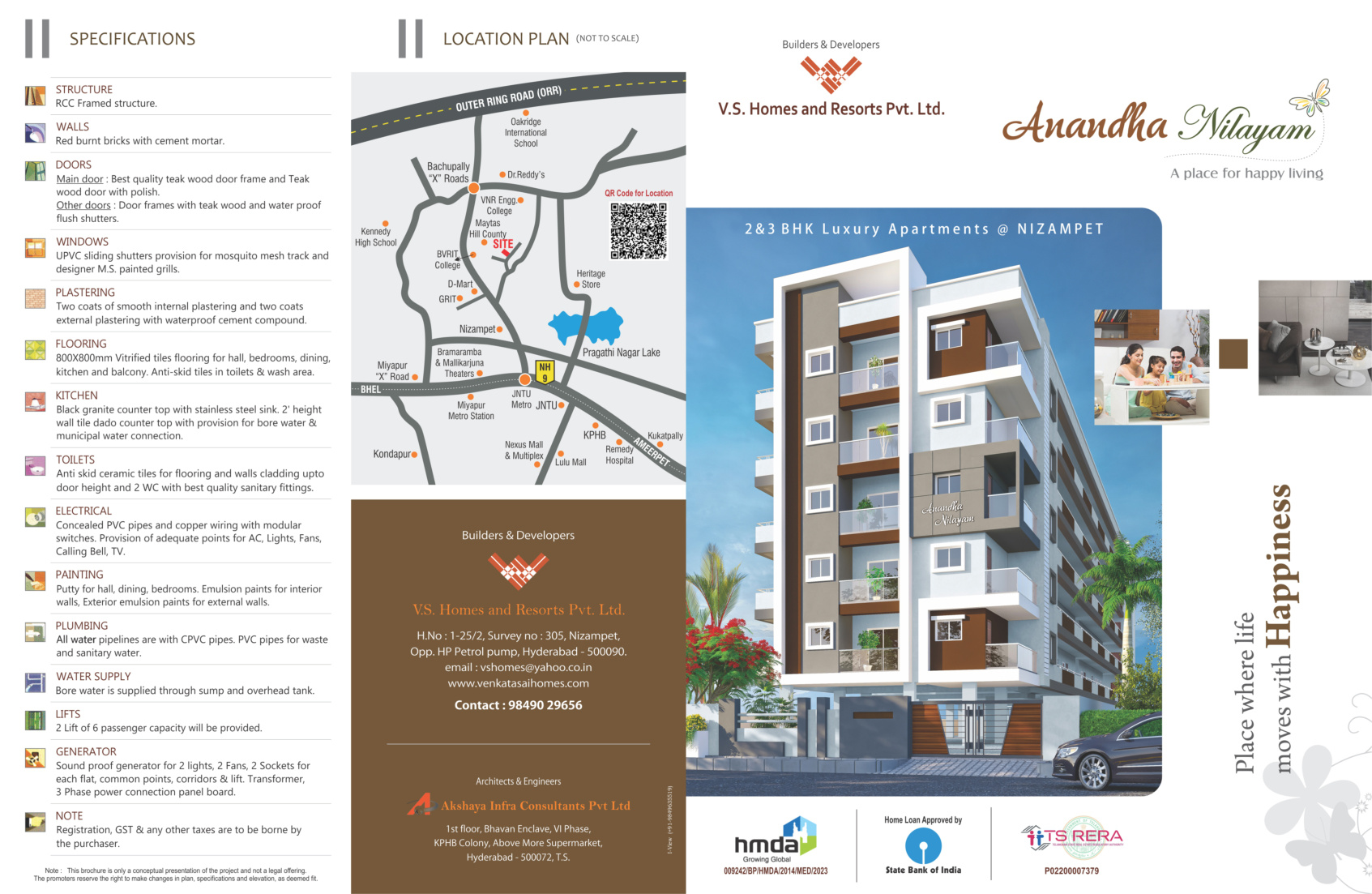 ANANDHA NILAYAM BY SHARATH MAGADHA in Shankarpally, Hyderabad