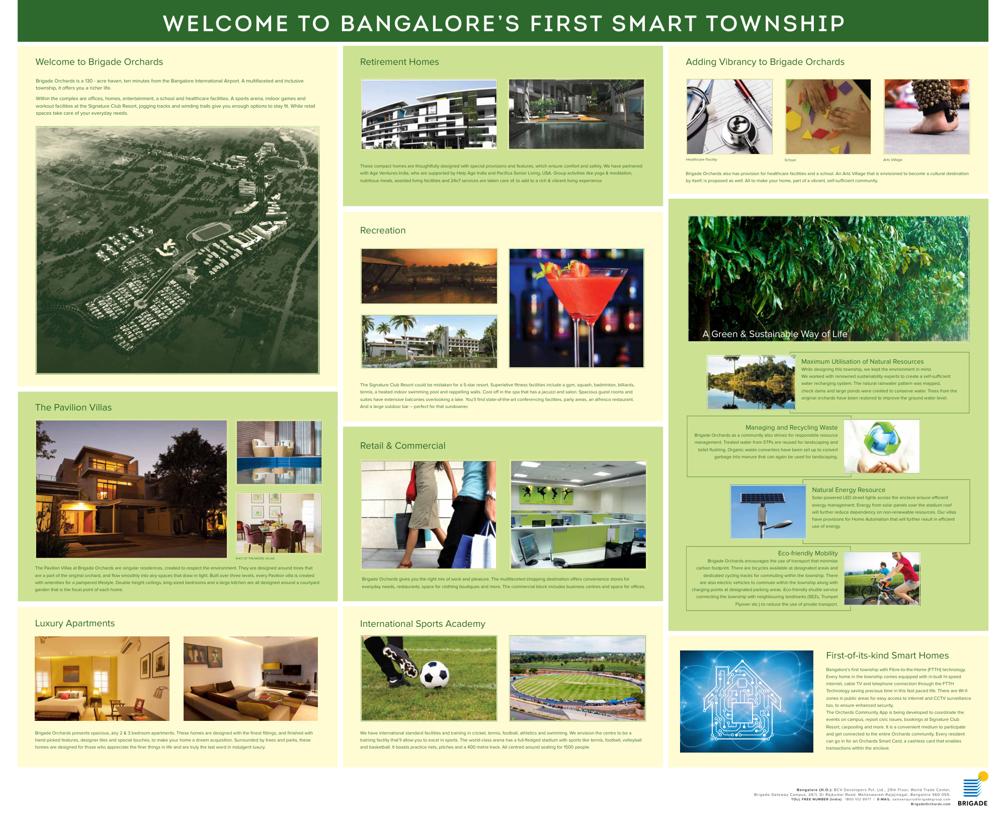 Fairmont at Brigade Orchards in Devanahalli, Bangalore