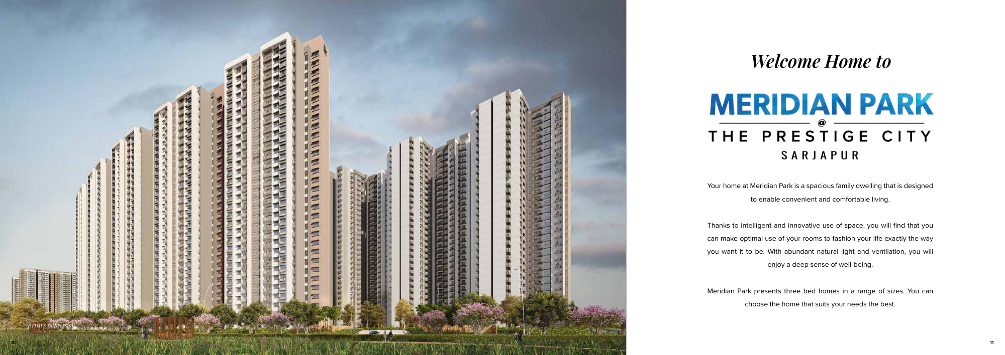 MERIDIAN PARK PHASE III @ THE PRESTIGE CITY, Sarjapur Road, Bangalore, photo 1