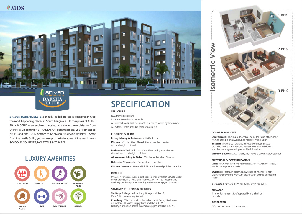 SRIVEN DAKSHA ELITE in Anekal, Bangalore