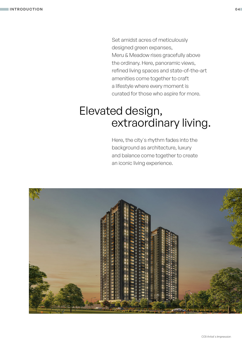 ASSETZ MERU & MEADOW in Kanakapura Road, Bangalore