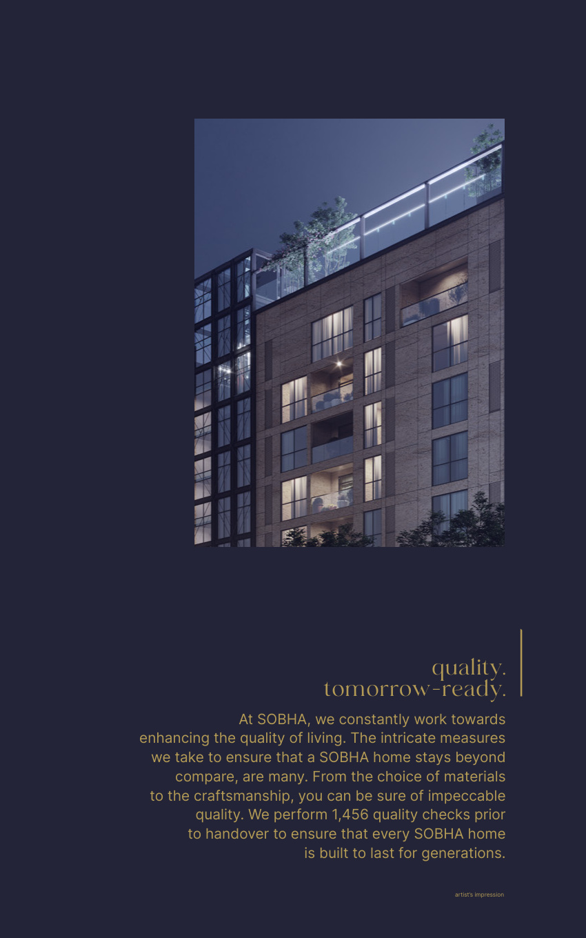 SOBHA INSIGNIA in Bhoganahalli, Bangalore
